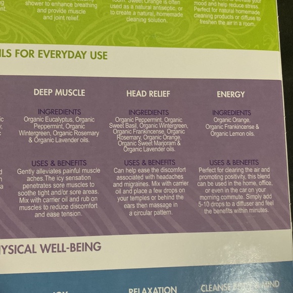 100% Pure Organic Essential Oil 18 Pack - Picture 8 of 13